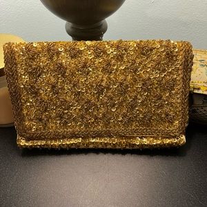 Vintage bon soir evening bag